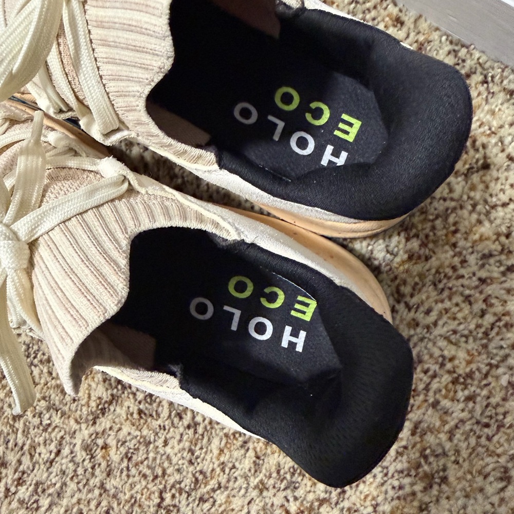 Cream Holo Eco Athletic Shoe - Picture 3 of 8